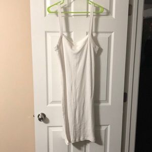 NWOT ribbed cotton tank dress XL